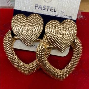 Heart door knocker Earrings